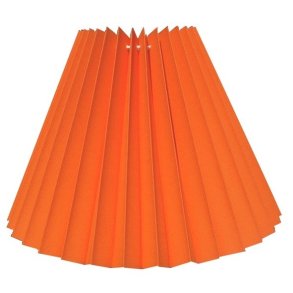 Pliss 9,5-11-17 orange bomuld SK