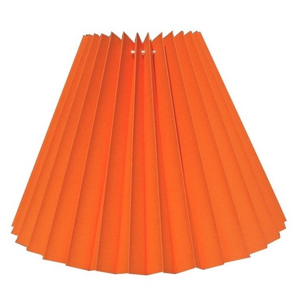 Pliss 9,5-11-17 orange bomuld SK