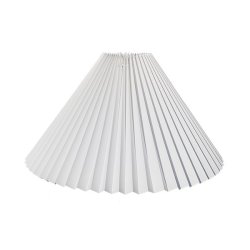 Pliss&eacute; 9x23x35 Hvid plastik L-E27