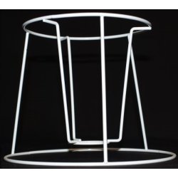 Pliss&eacute; lampeskrm stativ 14,5x15x19 (18 cm) T-E27