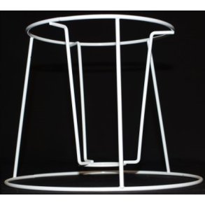 Plissé lampeskrm stativ 14,5x15x19 (18 cm) T-E27