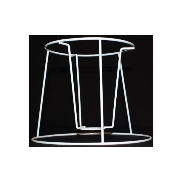 Pliss&eacute; lampeskrm stativ 14,5x15x19 (18 cm) T-E27