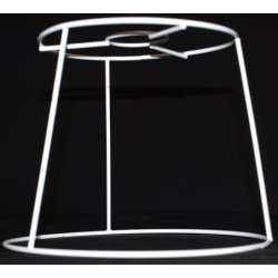 Pliss&eacute; lampeskrm stativ 14,5x15x19 L-E27