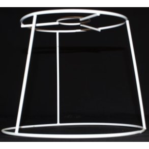 Plissé lampeskrm stativ 14,5x15x19 L-E27