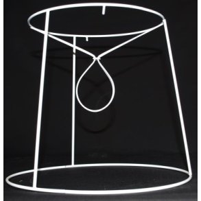 Plissé lampeskrm stativ 15,5x18x21 (21 cm) SK