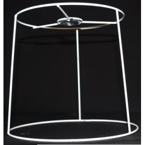 Plissé lampeskrm stativ 17,5x18x21 (21 cm) LNF