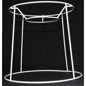 Plissé lampeskrm stativ 19,5x20x23 (23 cm) BR