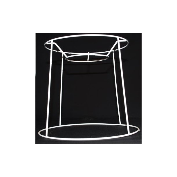 Pliss&eacute; lampeskrm stativ 19,5x20x23 (23 cm) BR