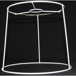 Pliss&eacute; lampeskrm stativ 19,5x20x23 (23 cm) L-E27