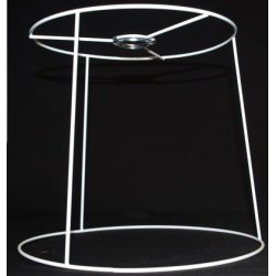 Pliss&eacute; lampeskrm stativ 21,5x22x25 (25 cm) LNF