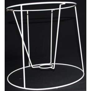 Plissé lampeskrm stativ 21,5x22x25 (25 cm) T-E27