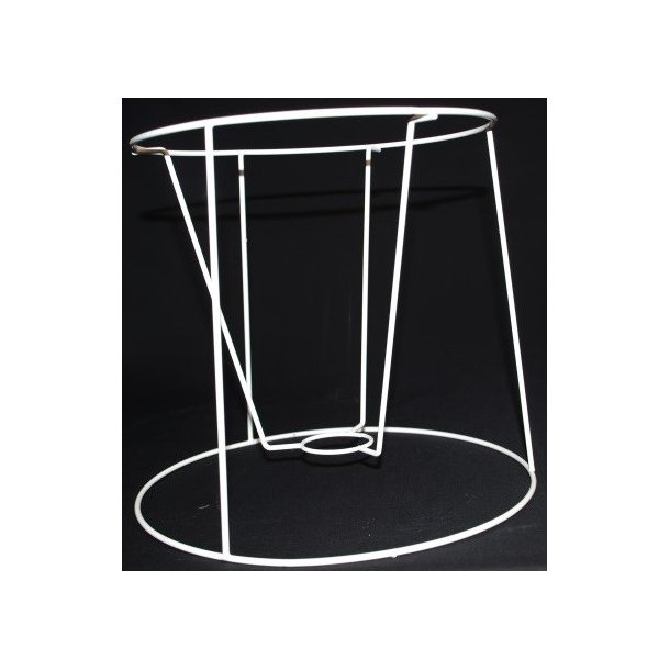 Pliss&eacute; lampeskrm stativ 21,5x22x25 (25 cm) T-E27