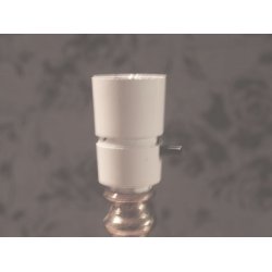 Pliss&eacute; lampeskrm stativ 21,5x22x25 (25 cm) TNF