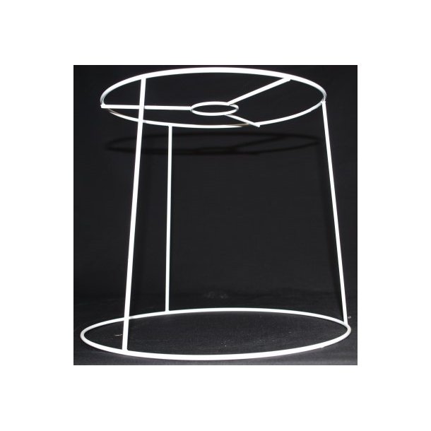 Pliss&eacute; lampeskrm stativ 23,5x24x27 (27cm) L-E27