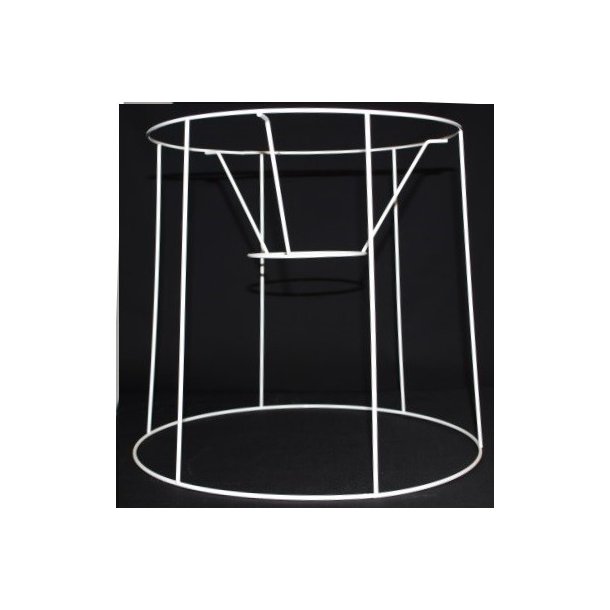 Pliss&eacute; lampeskrm stativ 26,5x27x30 (30 cm) BR