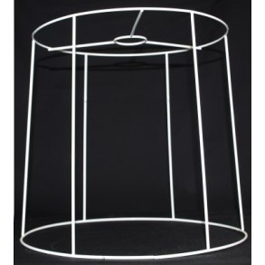 Plissé lampeskrm stativ 26,5x27x30 (30 cm) L-E27