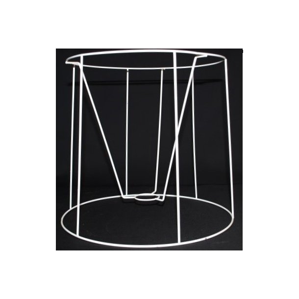 Pliss&eacute; lampeskrm stativ 26,5x27x30 (30 cm) T-E27