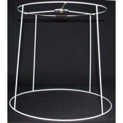 Pliss&eacute; lampeskrm stativ 28,5x30x33 (33 cm) LNF