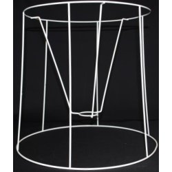 Pliss&eacute; lampeskrm stativ 28,5x30x33 (33 cm) T-E27