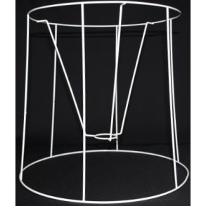 Plissé lampeskrm stativ 28,5x30x33 (33 cm) T-E27