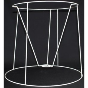 Plissé lampeskrm stativ 29,5x32x35 (35cm) T-E27