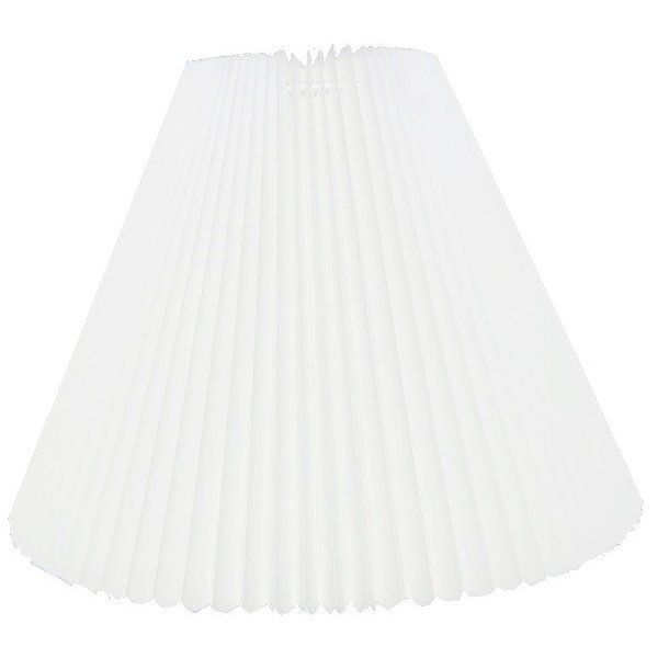 Pliss med runde kanter 18x33x48 Hvid plastik BR.