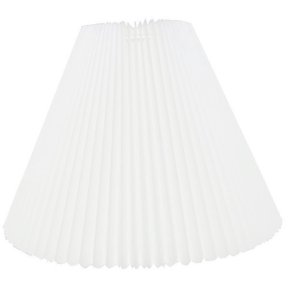 Pliss med runde kanter 22x40x48 Hvid plastik BR