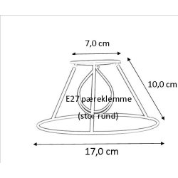 Plisse stativ 7x10x17 (13cm) SK