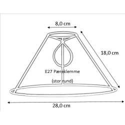 Plisse stativ 8x18x28x(21cm) SK