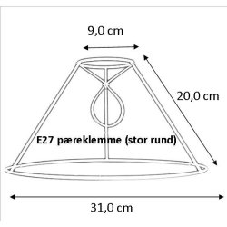 Pliss&eacute; stativ 9x20x31 (23 cm) SK