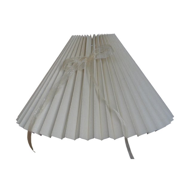 Pliss&eacute; svb Creme Hr med sljfe.