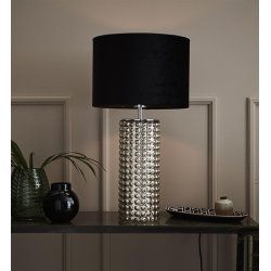 Proud bordlampe silver H65