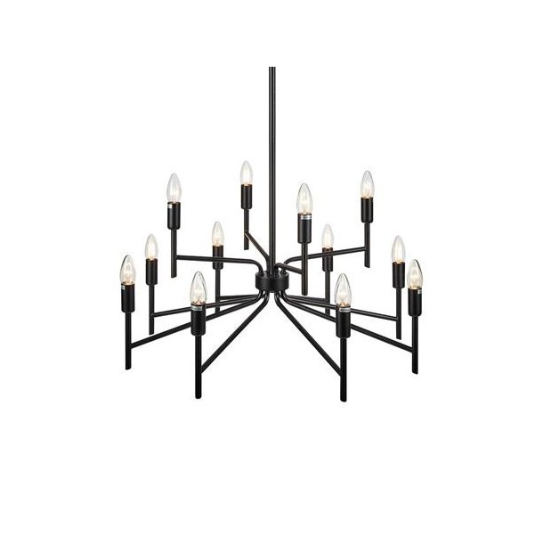 Regent lysekrone sort 70