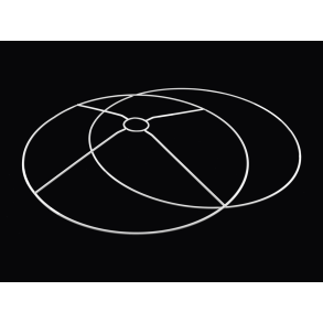 Ring st 35,0 cm hvid