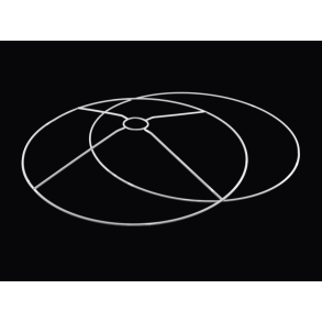 Ring st 40,0 cm hvid