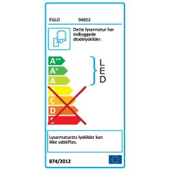 Romendo LED vglampe L30