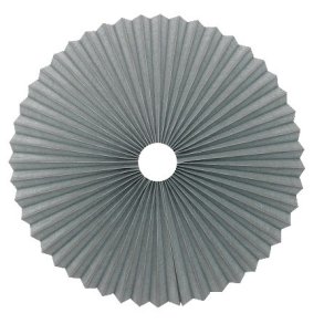 Rosette plisse gr hr til loft 40 uden ledning