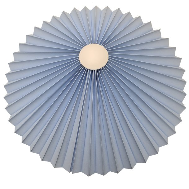 Rosette plisse is bl til loft 55 uden ledning