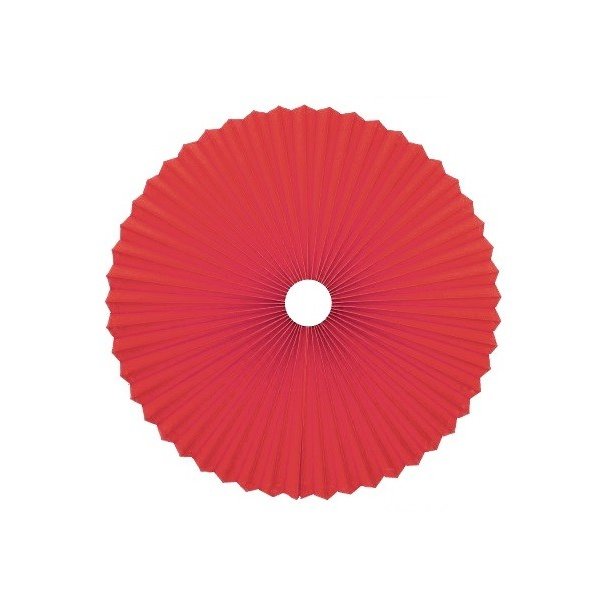 Rosette plisse rd til loft 50 uden ledning