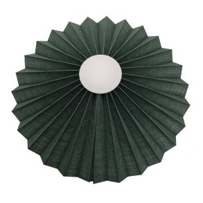 Rosette plisse til vg grn hr 28 med ledning