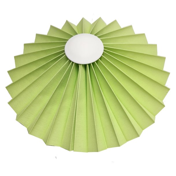 Rosette plisse til vg lime 28 uden ledning