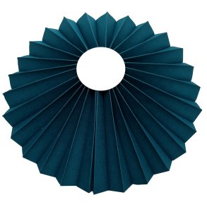 Rosette plisse til vg mrk petrol 28 uden ledning