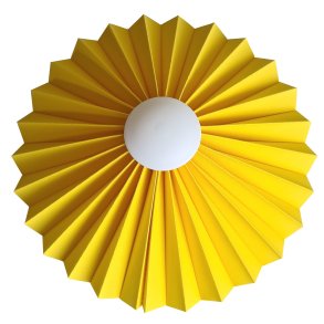 Rosette plisse til vg okker 34 med ledning