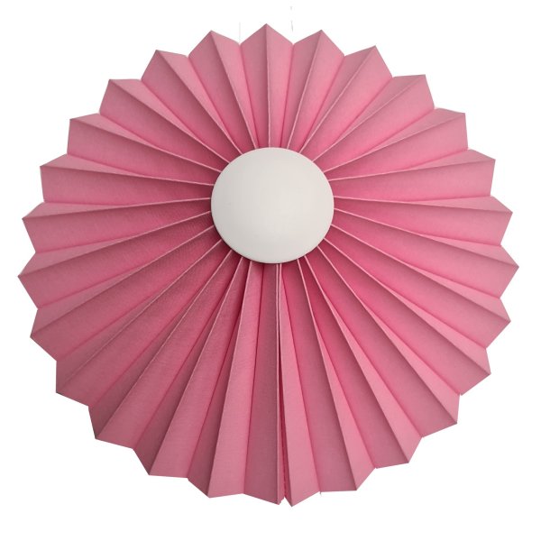 Rosette plisse til vg pink 34 uden ledning