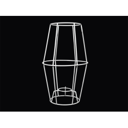 Satelit stativ 10x15x25 T-E27 hvid H25