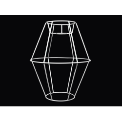 Satelit stativ 10x20x25 L-E27 hvid H25