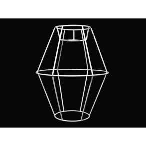 Satelit stativ 10x20x25 L-E27 hvid H25