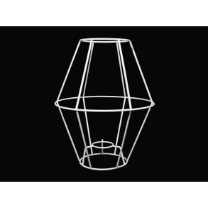 Satelit stativ 10x20x25 T-E27 hvid H25.