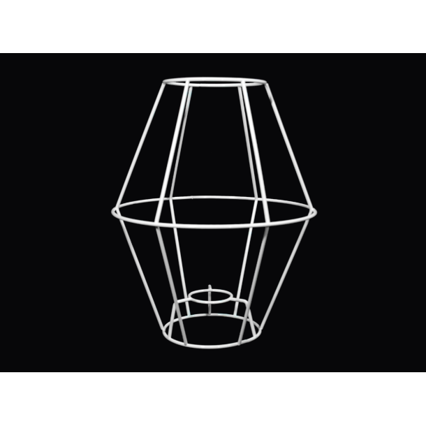 Satelit stativ 10x20x25 T-E27 hvid H25.