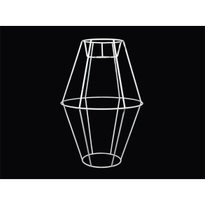 Satelit stativ 10x20x30 L-E27 hvid H30